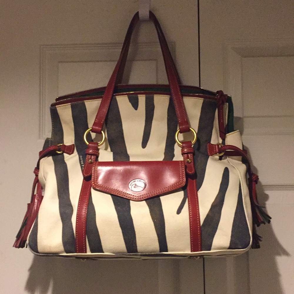 Zebra print Dooney